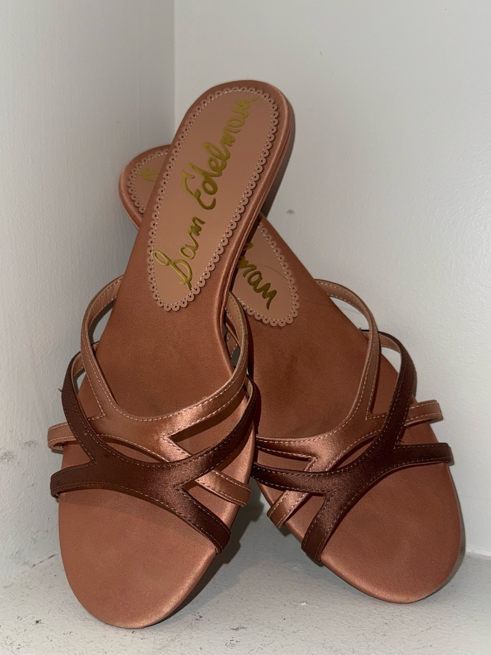 Sam Edelman Women's Satin Kitten Heels